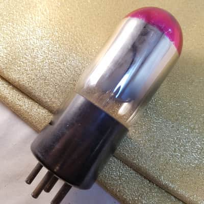 QRS UX-201A 01A Antique AT1000 TESTED Vacuum Tube Engraved Almost-Globe RARE Output Triode CX-301A 1923-1937 image 9