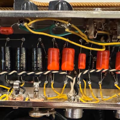 Mojotone Tweed Deluxe 5E3 2020 Hand Wired, lightl relic. image 6