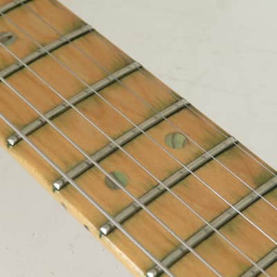 1998 Fender American Deluxe Stratocaster in Cranberry Transparent image 14