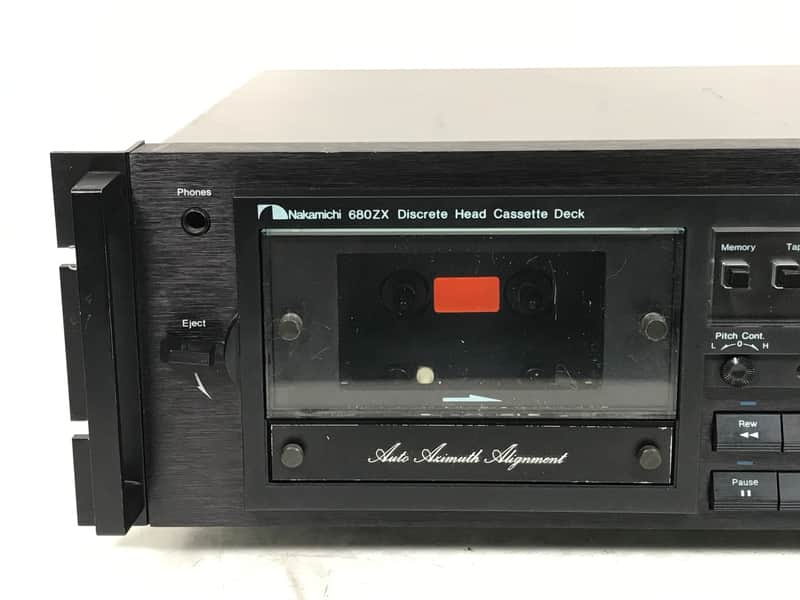 Nakamichi 680ZX Discrete Head Cassette Deck | Reverb