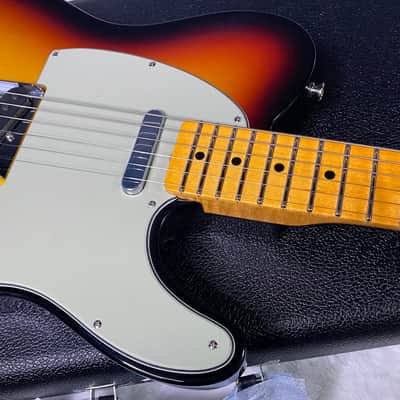 NEW! Fender Custom Shop Flamethrower Telecaster Custom - NOS - Modern Specs - Texas Special Pick-Ups - AAAA Flamed Neck - 3-Tone Sunburst - Authorized Dealer - 7.55lbs - G07106 image 2
