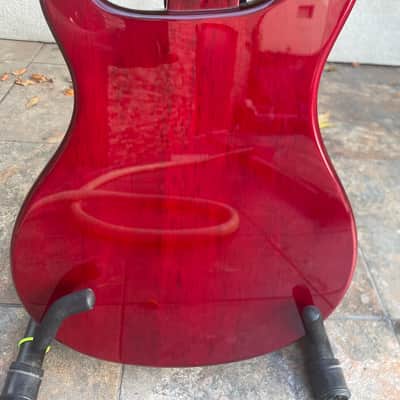 RARE 2011 PRS SE Custom Semi-Hollow Limited Run Bigsby (B5) - Red Scarlet image 6