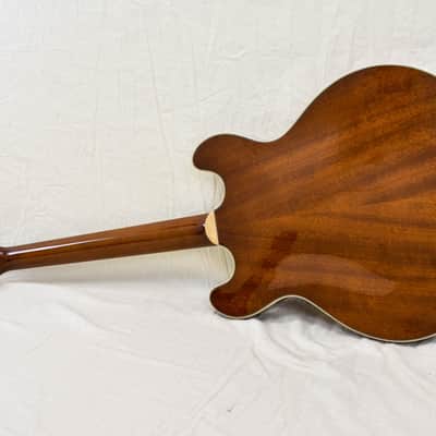 Eastman T185MX All Solid Wood Electric Thinline - Goldburst image 9