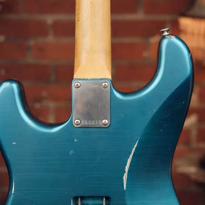 K-Line Springfield S-Style Electric Guitar - Lake Placid Blue #060018 image 8