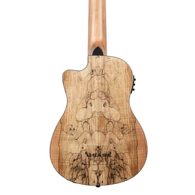 Kala Brand Music Co., 4-String Ukulele, Right, Natural, Ubass SP-MAPL-FS image 3