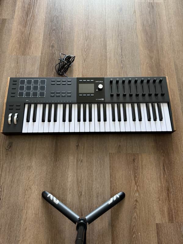 Arturia KeyLab 49 MkIII MIDI Controller 2024 - Present - Black image 1