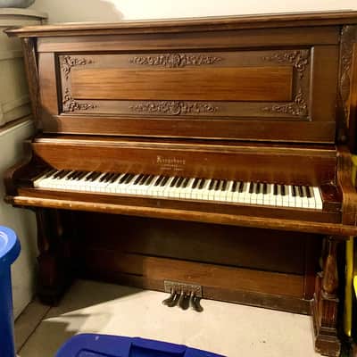 Kingsbury Chicago Cabinet Grand Piano image 2