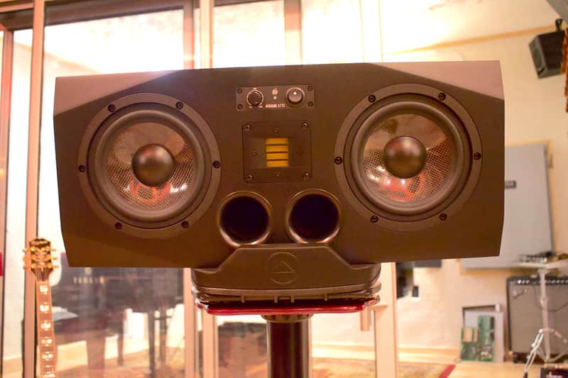 ADAM Audio A77X Active Nearfield / Midfield Monitors (Pair) 2010s - Black image 1