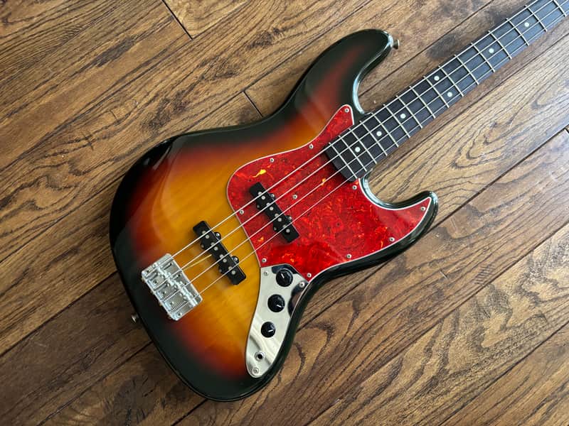 1992 Fender JB-62 Jazz Bass 1962 Reissue MIJ Sunburst Fujigen Japan image 1