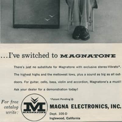 Vintage Magnatone Model 260 Custom (1959) image 10