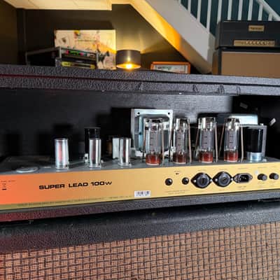 Marshall 1959HW Handwired JMP Reissue 2-Channel 100-Watt Guitar Amp Head 2020 - Black image 9