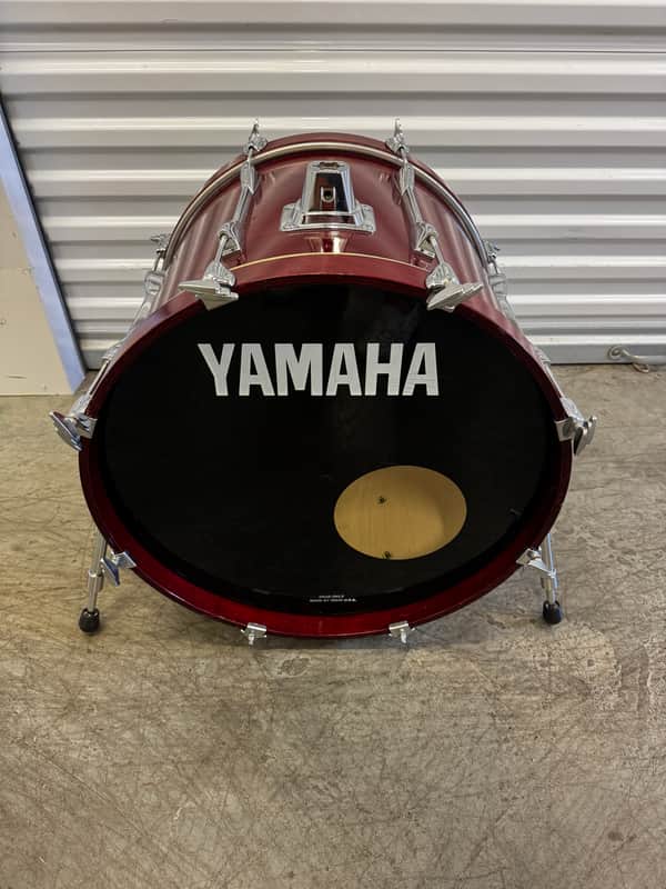 Yamaha BBD-620U Stage Custom Birch 20x17" Bass Drum 2009 - 2014 - Cranberry Red image 1