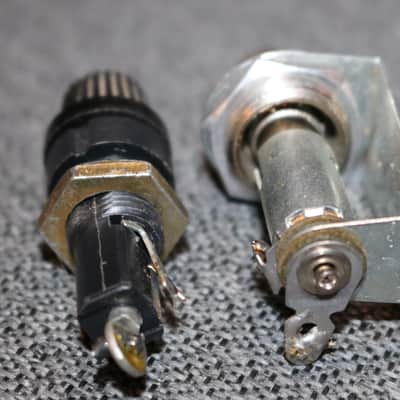 Vintage Original 1960s Fender Brownface Blackface Lamp & Fuse Assemblies  - No Tariffs image 3