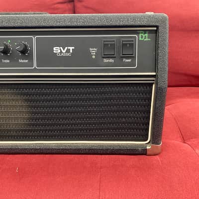 Ampeg SVT-CL Classic Bass Head - Black USA, Fully Serviced, Gogol Bordello Owned image 6