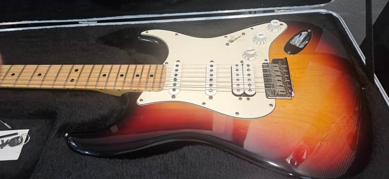 Fender USA Stratocaster HSS standard 2008 - Tobacco Sun Burst image 1
