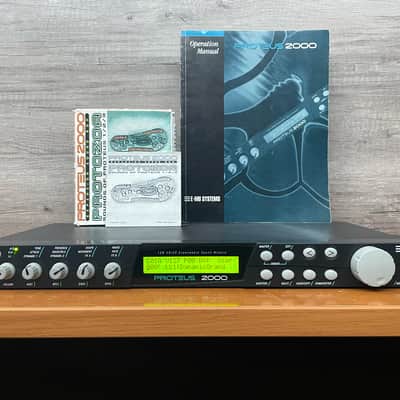 E-MU Systems Proteus 2000 MAXED OUT + Latest Firmware + Original Manual