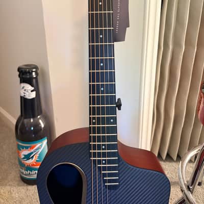 Donner Rising-G2 2026 - Wine Red 38" Carbon/Wood Acoustic Electric Guitar image 5
