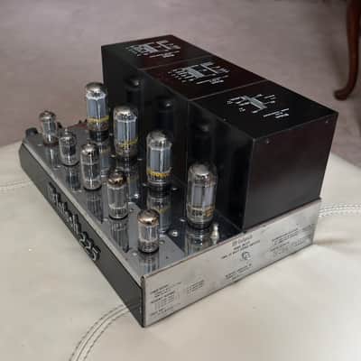 McIntosh MC225 25-Watt Stereo Tube Power Amplifier 1961 - 1967 - Black image 5