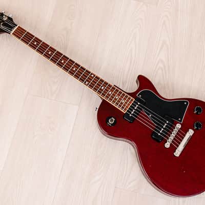 1996 Gibson Les Paul Special Single Cut Wine Red w/ Case, P-100 image 11