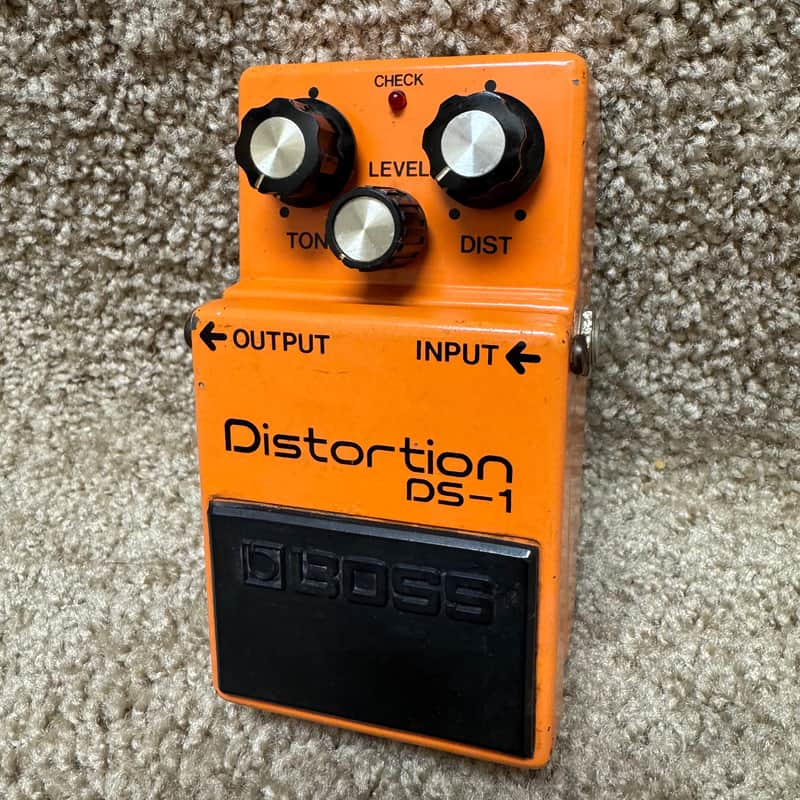 Boss Distortion DS-1 MIJ Silver Screw image 1