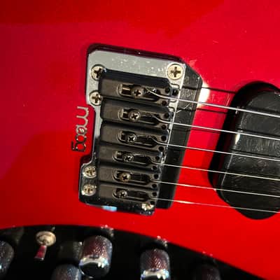 Moog E-1 electromagnetic infinite sustainer guitar - Candy Apple Red image 4