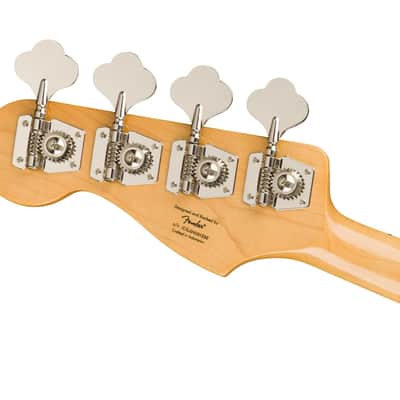 Classic Vibe Active '70s Jazz Bass, Maple Fingerboard, Parchment Pickguard, Ocean Turquoise image 4