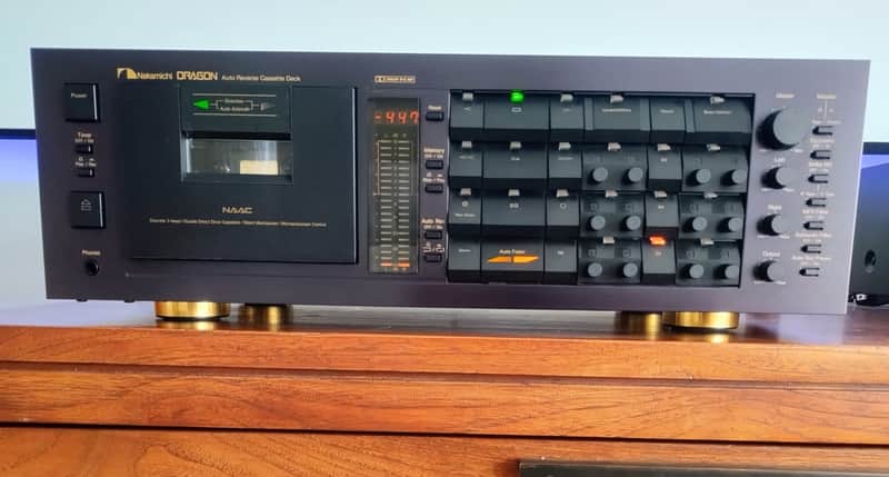 Nakamichi  Dragon  Cassette Deck 90 Day Warranty Fully serviced and Recapped image 1