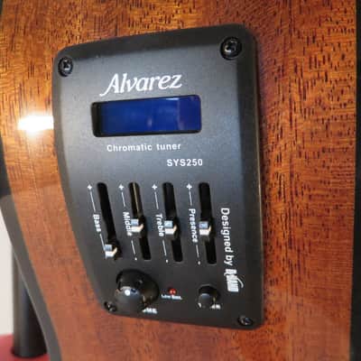 Alvarez Masterworks MF610ESB 50th Anniversary OM Sunburst W/ HSC Solid Wood Never Played 2016 NOS image 11