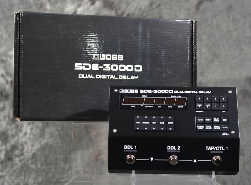 Boss SDE-3000D Dual Digital Delay Pedal w/ FREE Same Day Shipping image 1