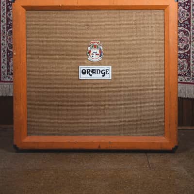 Orange OR120 Overdrive Head (1977) / Orange 4x12 Cab (1971) 1970s - Orange image 2