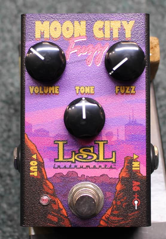 LsL Instruments Moon City Fuzz Guitar Effects Pedal Used image 1