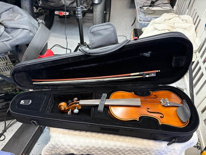 Helmke Violins 4/4 German Engineering W/ Case Used Good Condition image 1
