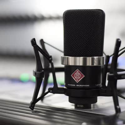 Neumann Vocal Condenser Microphone, Black (TLM 102 MT) image 2