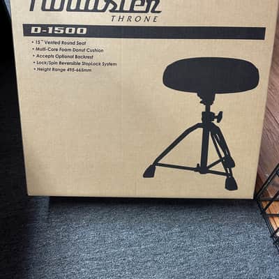 Pearl D1500BLST Drum Throne Blue Extreme Comfort Round Seat image 16