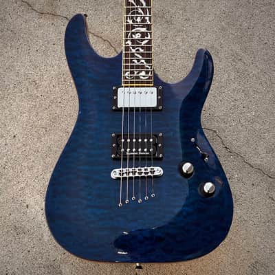 2017 Schecter C1 Classic Diamond Blue image 1