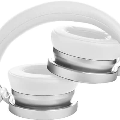 Mint Meters OV-1-B-CONNECT-WHITE Over Ear Bluetooth Headphones, WHITE image 5