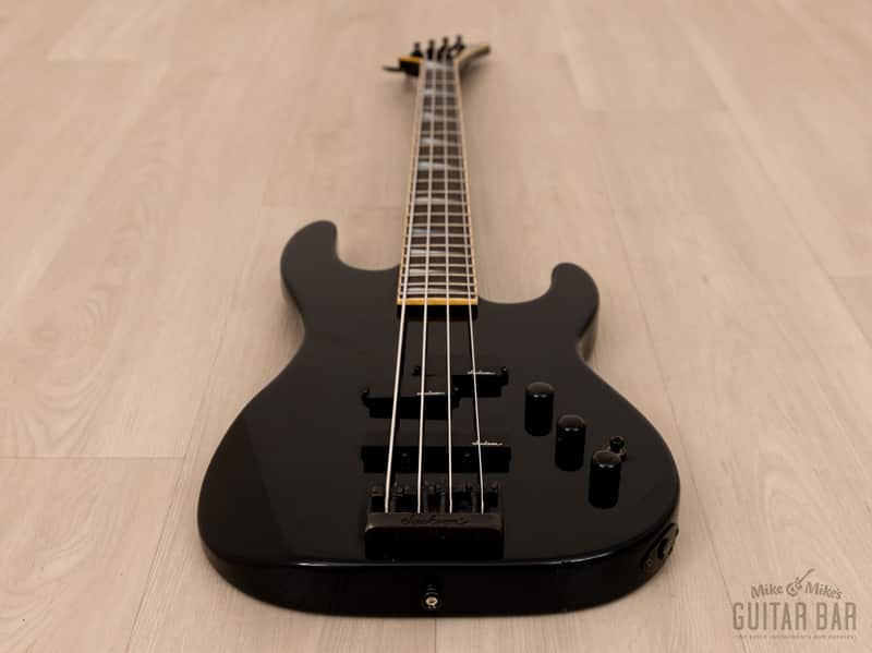 1989 Charvel by Jackson Soloist SLB-125 Neck Through PJ Bass Black