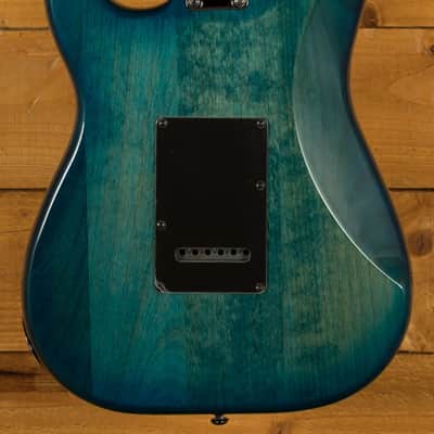Schecter Traditional Pro - Roasted Maple - Transparent Blue Burst *B-Stock* image 4