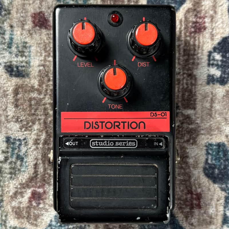 1980s Studio Series DS-01 Vintage Distortion Guitar Effect Pedal! image 1