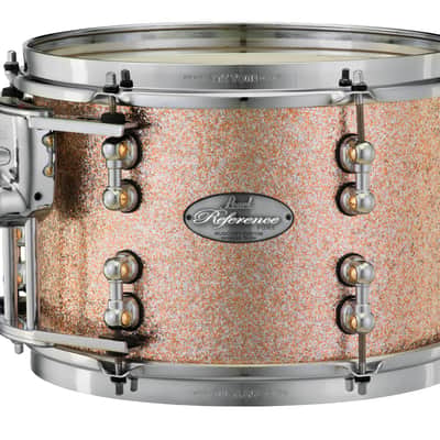 Pearl Music City Custom 12"x10" Reference Pure Series Tom BLACK OYSTER GLITTER RFP1210T/C412 image 10