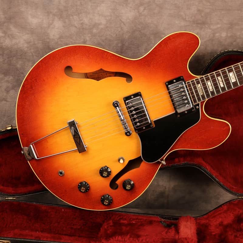 1971 Gibson ES-335 - Ice Tea Burst image 1
