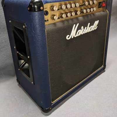 Marshall 6101 30th Anniversary Series 3-Channel 100-50-25-Watt 1x12" Guitar Combo 1992 - 1997 - Blue image 12
