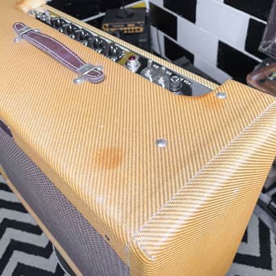2004 Fender 5E8-A '57 Twin-Amp Tweed 2x12" 40w Combo Amp image 13