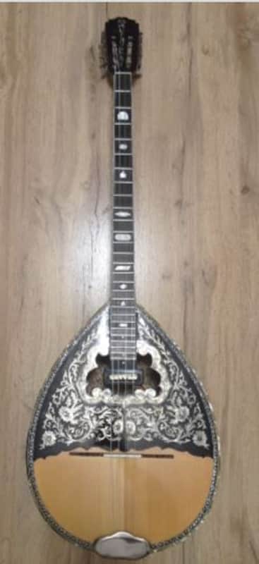 Greek Bouzouki 80s & Hardcase & pickup 300 backing track with pdf scores 8 string image 1