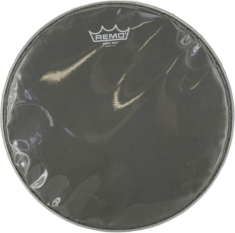 Remo Black Max Crimped Marching Snare Drum Head Ebony 14'' KS-0614-00 image 1