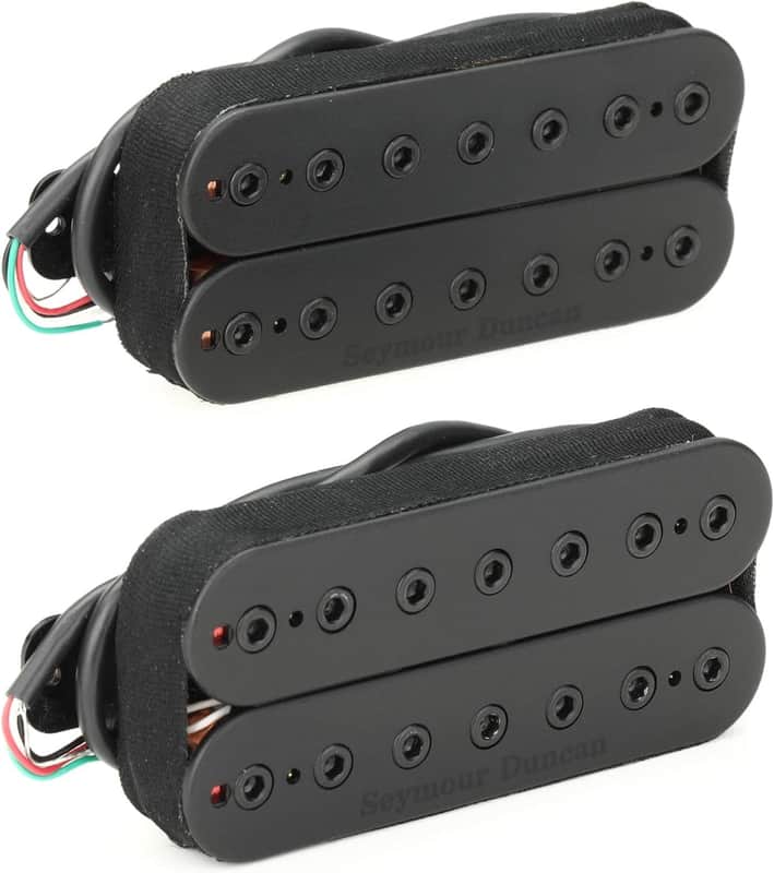 Seymour Duncan Mark Holcomb Scarlet and Scourge 7-string Humbucker 2-piece Pickup Set - Black image 1