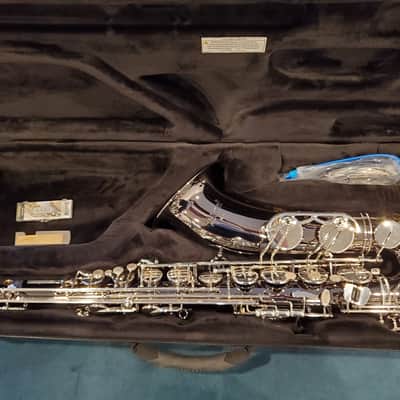 Selmer TS44B Professional Model Tenor Saxophone 2010s - Black Nickel-Plated imagen 4
