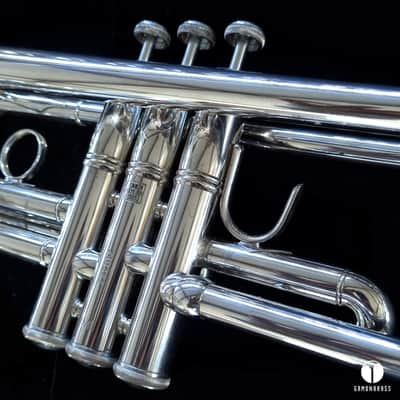 50th Anniversary Vincent Bach Stradivarius 37 trumpet case mouthpiece GAMONBRASS image 15
