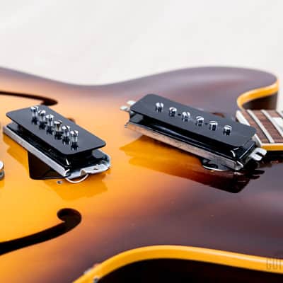 1968 Gibson ES-330 TD Long Neck Vintage Guitar Ice Tea Sunburst, Collector-Grade w/ Case image 16