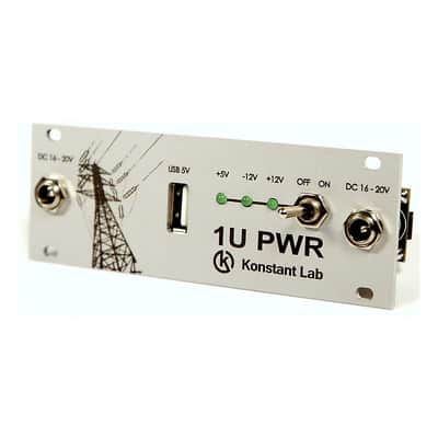 Konstant Lab 1U PWR Eurorack Power Module (Intellijel size) image 6